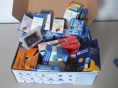 Konvolut Tintenpatronen, Toner und Refill-kit