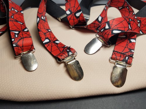 Marvel Spiderman Youth Adjustable Suspenders