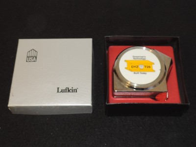 Commemorative Lufkin Steel Tape~Eli Lilly DYZ T29~Shadeland, IN~1992~25', 1''