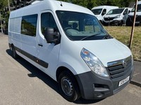 2016 Vauxhall Movano 2.3 CDTi 3500 FWD L3 H2 Euro 5 5dr PANEL VAN Diesel Manual