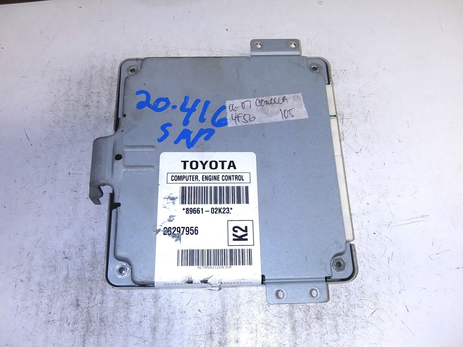 89661-02K53 Toyota Corolla 2006-2007 ecm ecu computer | eBay 89661-02K53 Toyota Corolla 2006-2007 ecm ecu computer | eBay