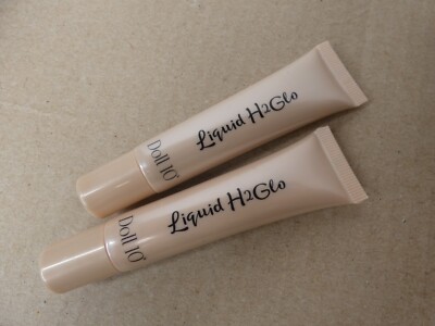Doll 10 Liquid H2 Glo Radiant Gel Highlighter Set of 2 Moonlit 15 ml 0.5 oz Each