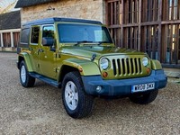 2008 Jeep Wrangler 2.8 CRD Sahara Unlimited 4dr CONVERTIBLE Diesel Manual