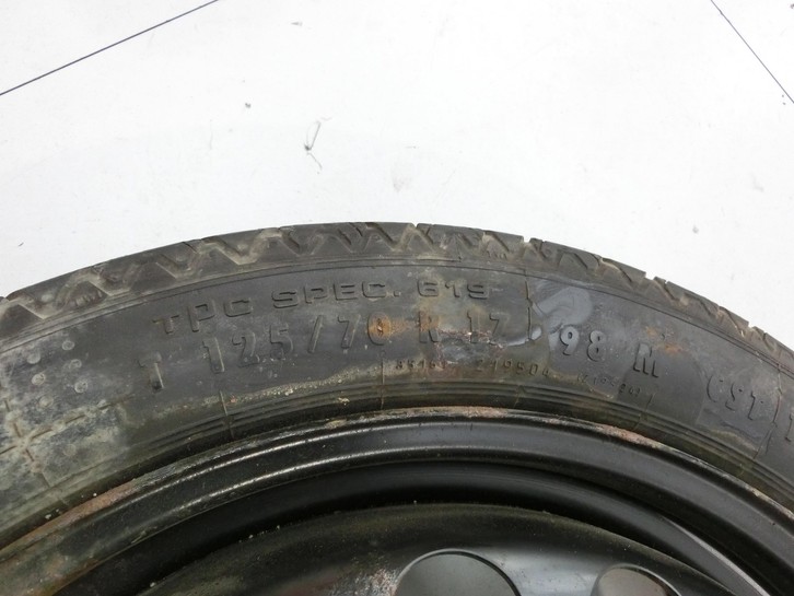 Opel Zafira C 11-16 1 x Komplettrad Ersatzrad Stahlfelge 125/70R17 5X115 Opel Zafira C 11-16 16.10.2014 2170110... Vorschau 5