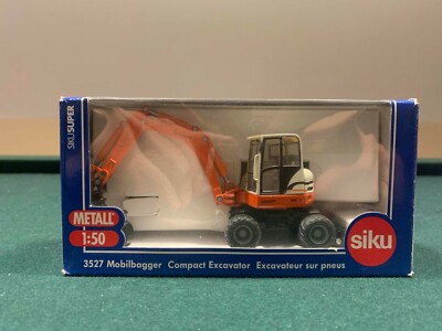 SIKU SUPER 3527 Mobilbagger Compact Excavator 1:50