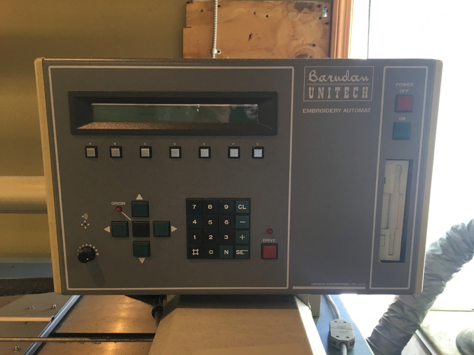 Barudan 15 head Embroidery Machine Model BEMSME-YN