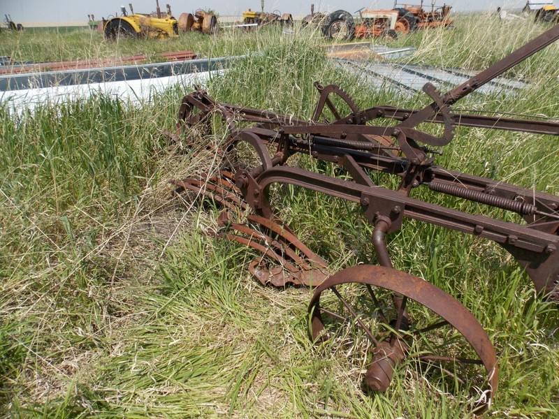 antique  john deere plow