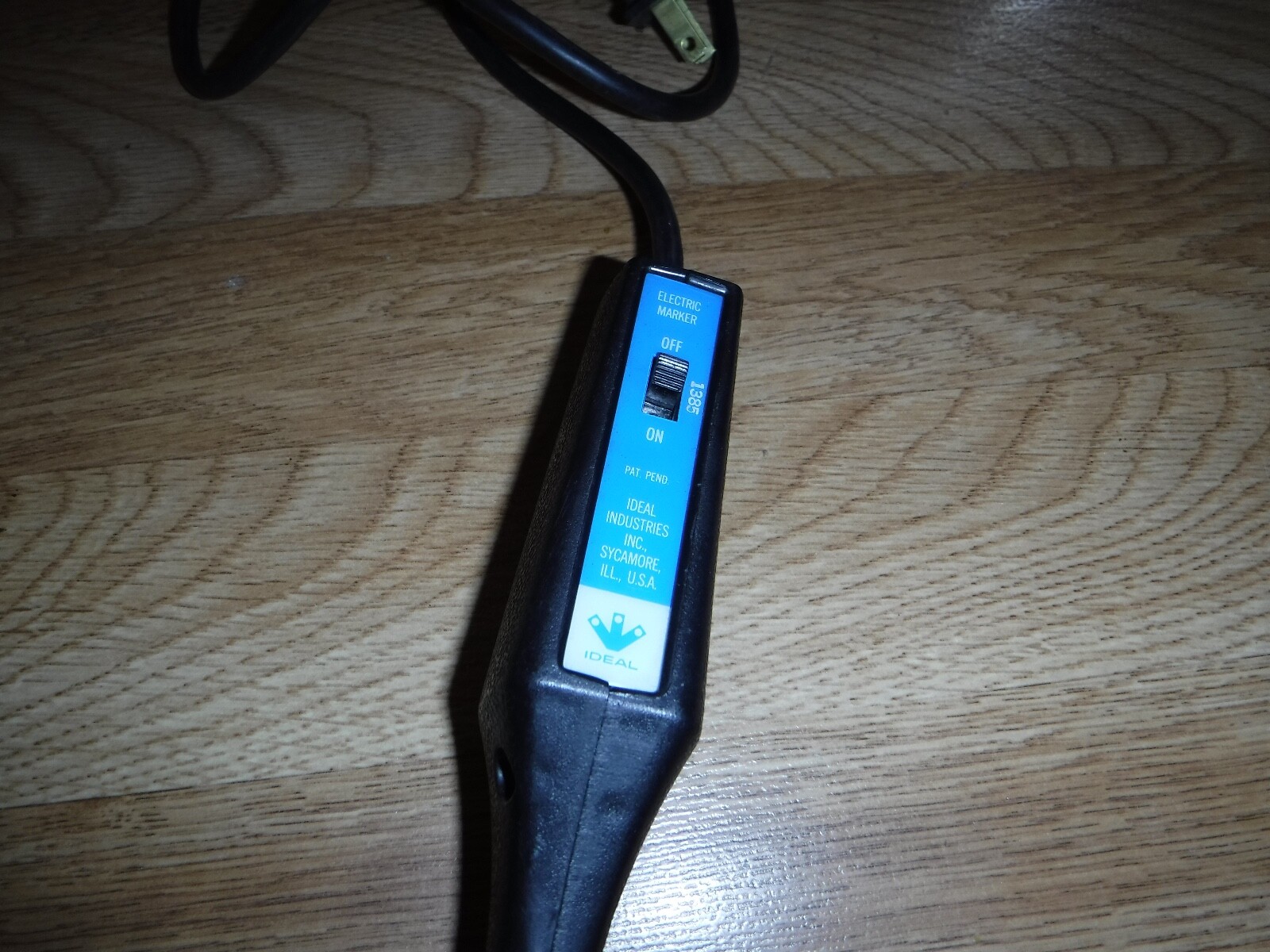 Ideal Electric Marker/Engraver With Carbine Point 11-111C Tested