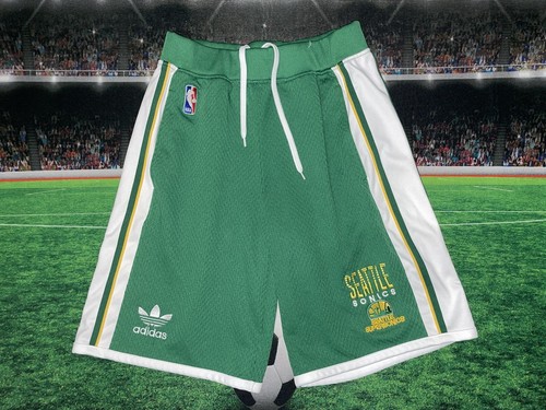 Seattle SuperSonics Adidas Mens Swingman Shorts Green