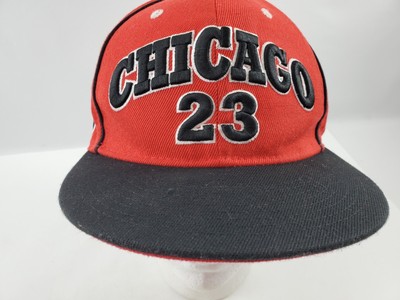 Chicago 23 Kings Choice Snapback Hat Cap Red Black
