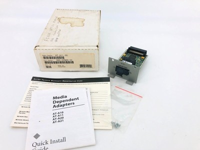 New Allied Telesis AT-A11-02 Uplink Module 100BASE-FX/SC 990-05089-02