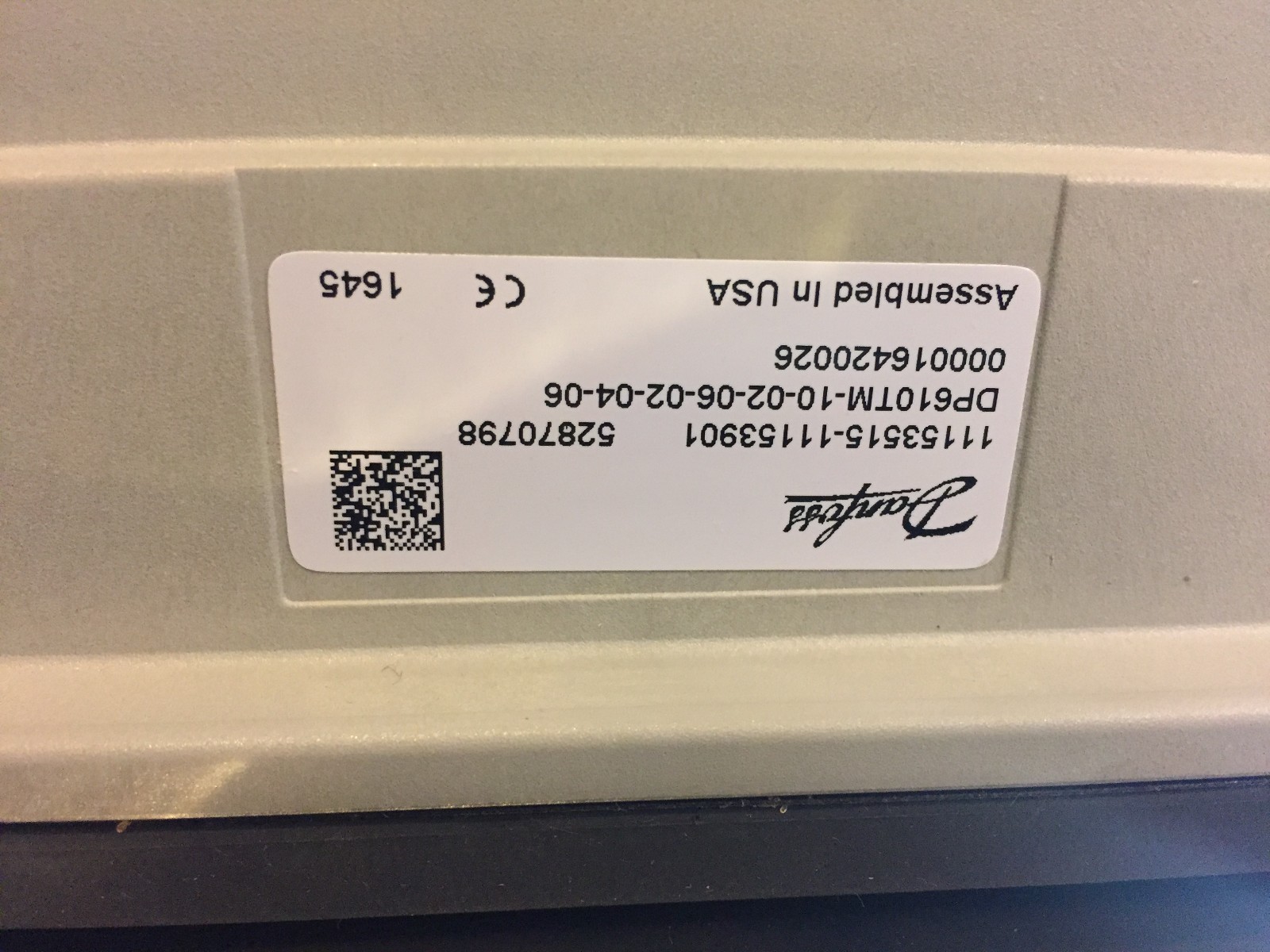 NEW SAUER DANFOSS DP600 OPERATOR INTERFACE DISPLAY DP610TM-10-02-6-02-04-06