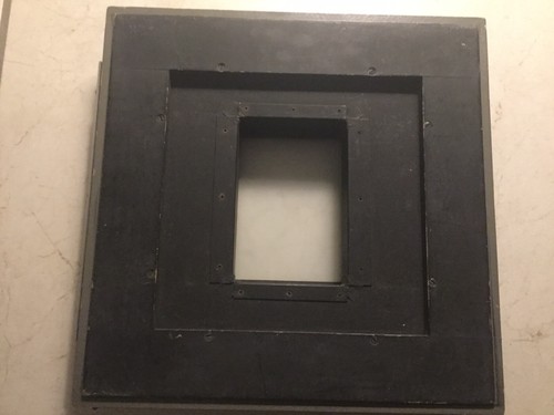 B&J Burke & James 8x10 to 5x7 reducing sliding back Kodak 2d also