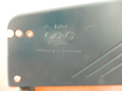 LABEL LINER~Blue Plastic SHIPPING LABEL DISPENSER