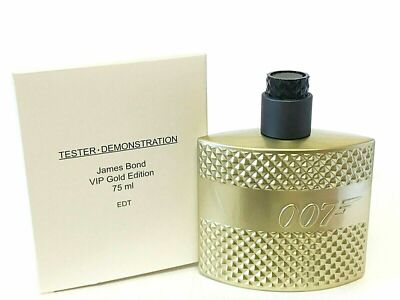 James Bond 007 Gold Limited Edition Eau de Toilette Spray 2.5 oz  New Tester