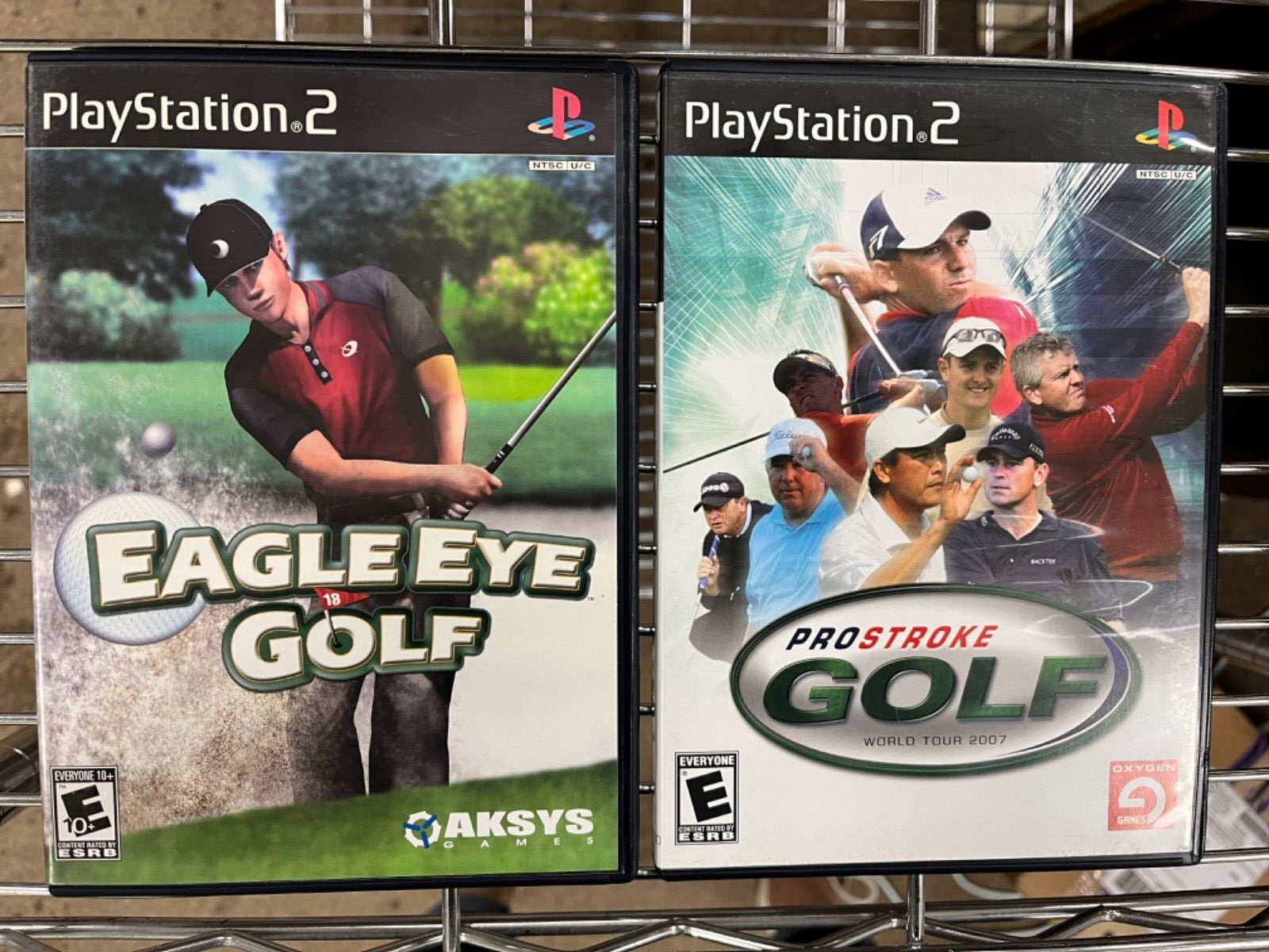 Brand New Lot of 2 PlayStation 2 Golf Games Eagle Eye Golf