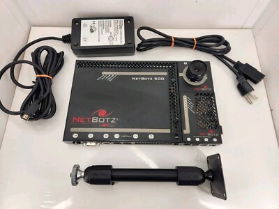APC NetBotz 500 Monitoring Unit w/ 120 Camera + Sensor + Power Supply