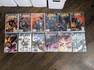 Marvel Comics (Max) Fury 1-6 and Fury Peacemaker 1-6 (complete series)