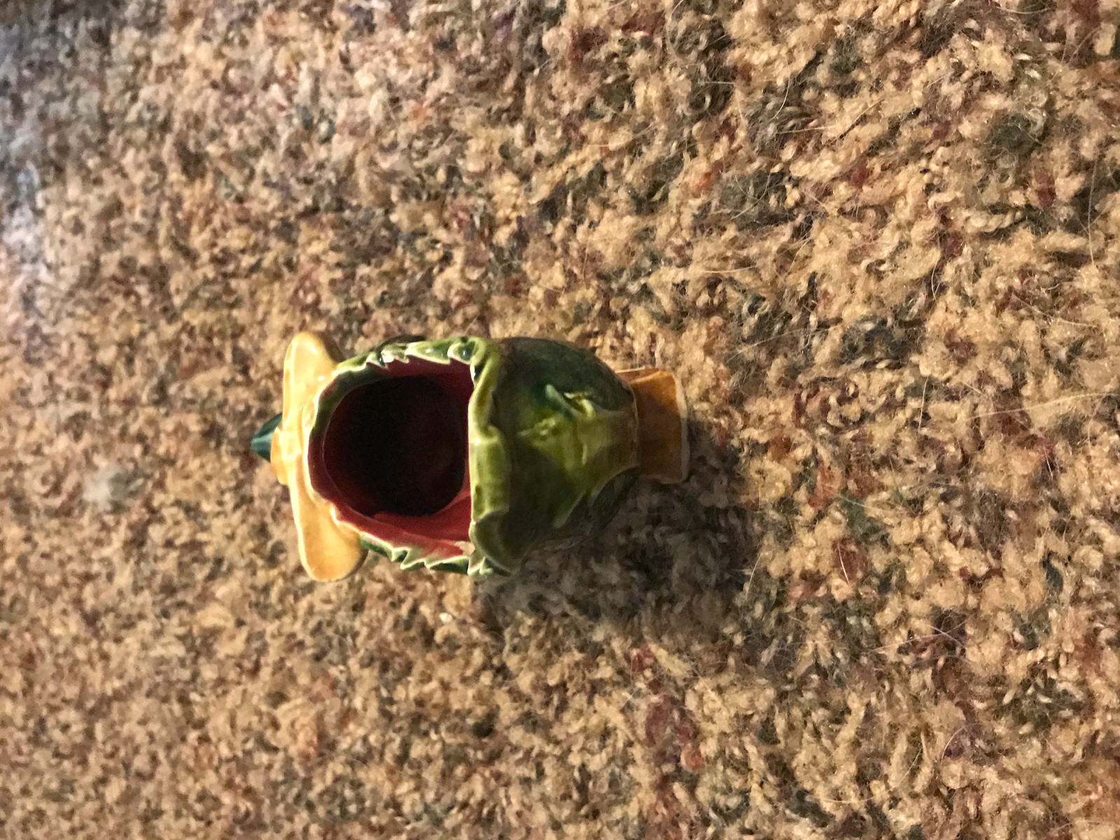 CERAMIC SHOE FIGURINE