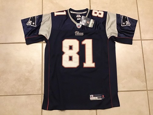 ストレイツ ストリート アメカジ 86番 Reebok XL NFL Preowned Reebok NFL New England Patriots #81 Randy Moss