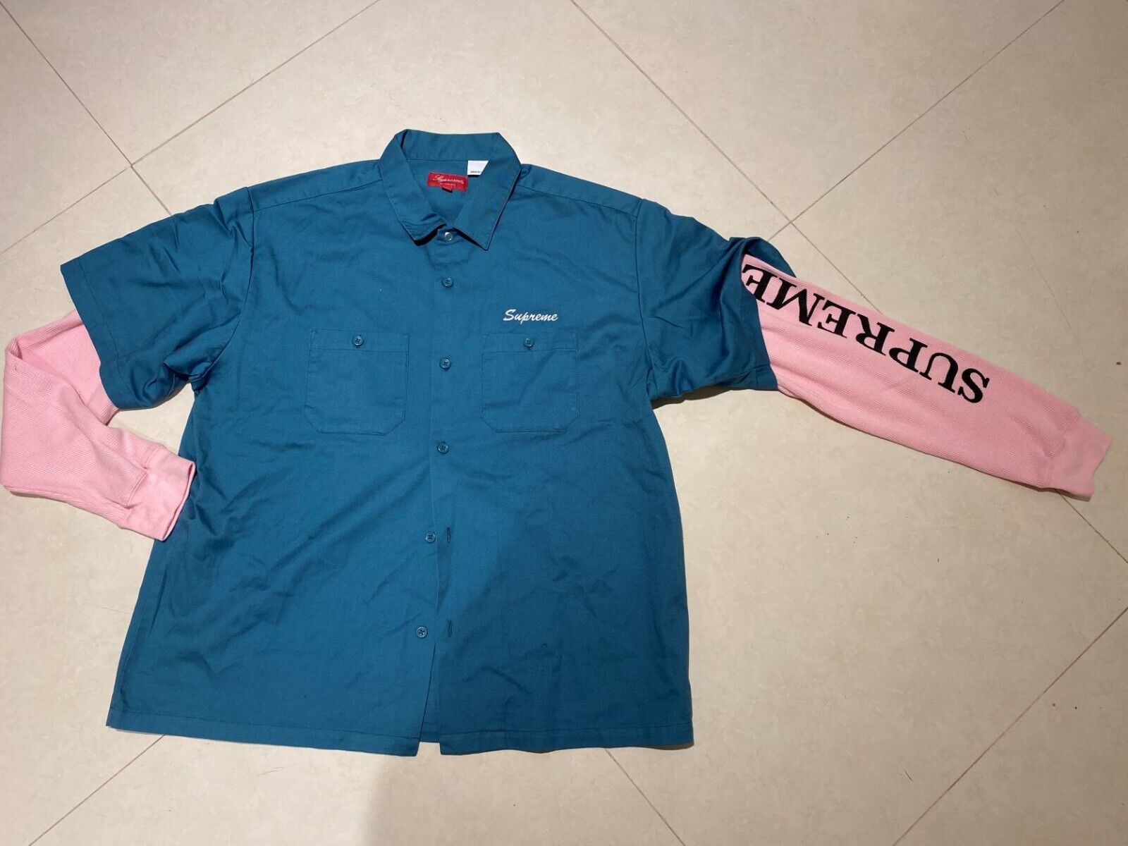 SUPREME THERMAL WORK SHIRT WORK GREEN BRAND NEW W TAG | eBay SUPREME THERMAL WORK SHIRT WORK GREEN BRAND NEW W TAG | eBay