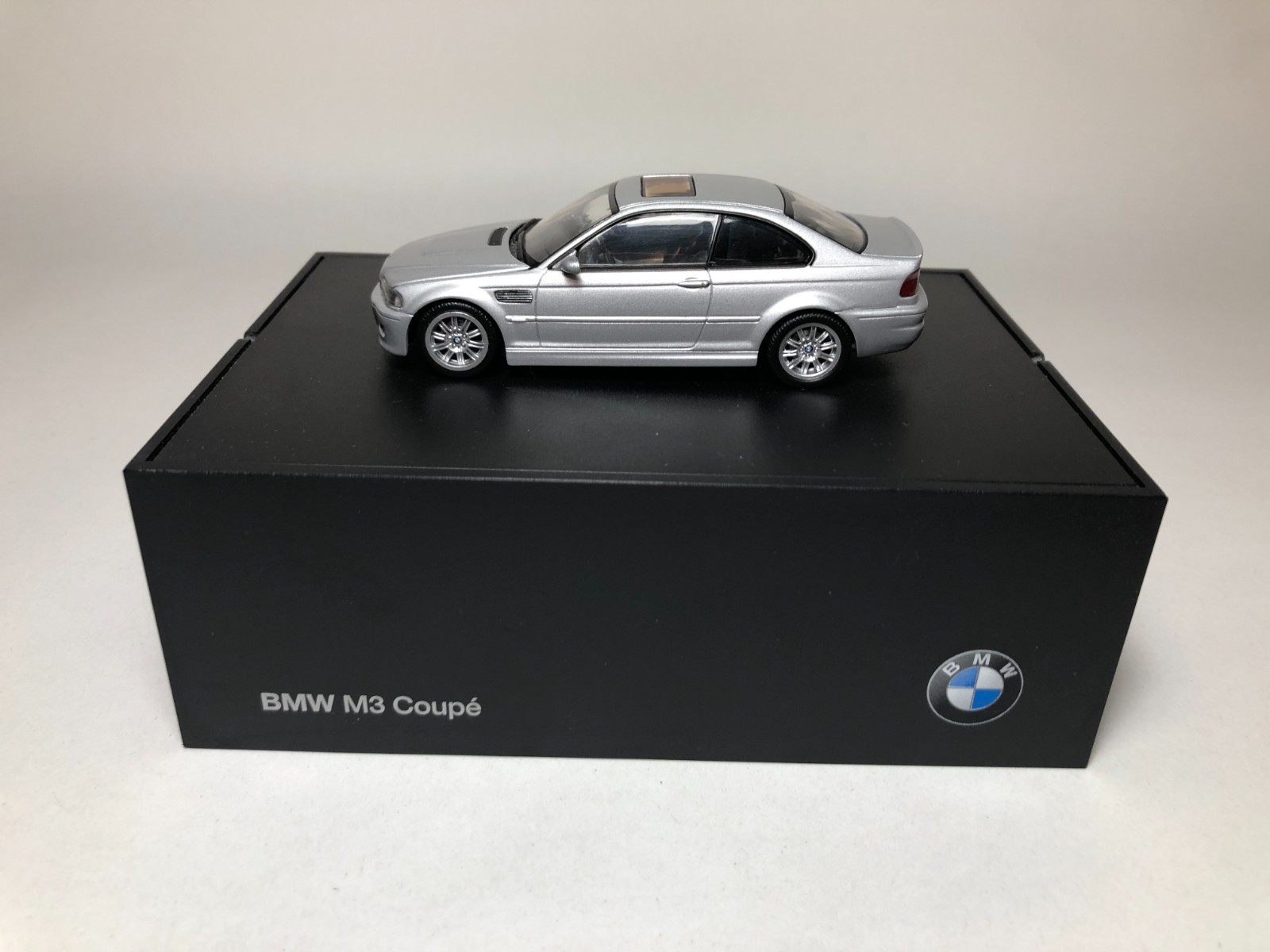 1/43 Minichamps BMW M3 coupe E46 SILVER | eBay