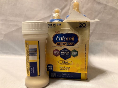 *NEW* 7 Enfamil Infant Neuropro Ready Use Nursette Bottles NON GMO EXP 6/2019