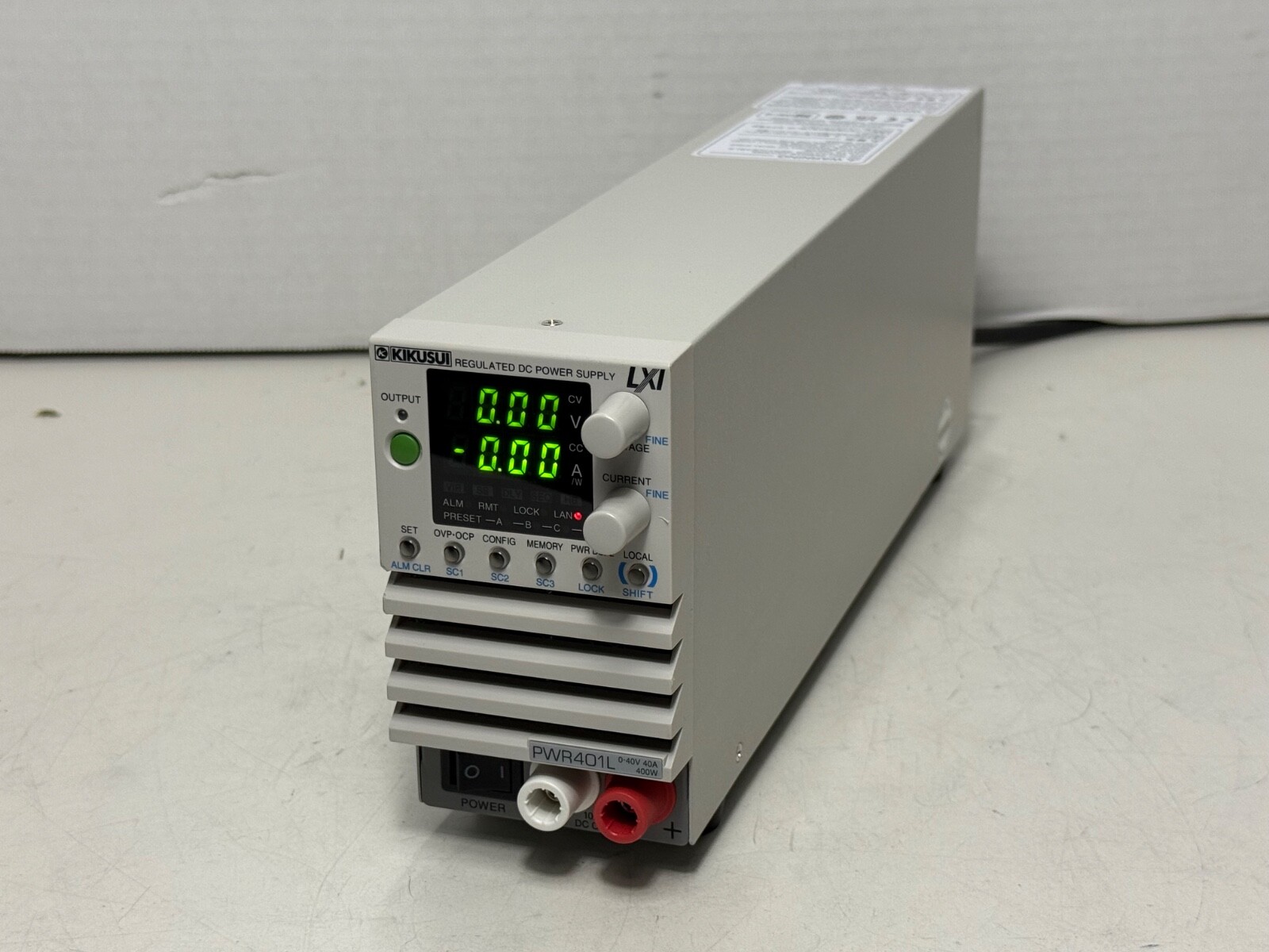 KIKUSUI 直流安定化電源 KIKUSUI PWR400L 直流安定化電源