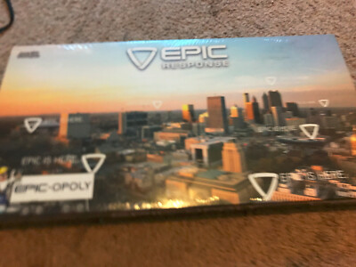 EPIC RESPONSE EPIC-OPOLY monopoly style board game ATLANTA new  D