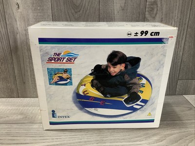 Vintage Intex The Sport Set Sno Tube #68293 Extreme Snow Tube 39'' New Water Raft
