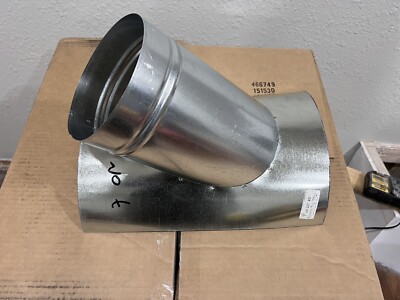 7  45 Degree HVAC Saddle tap Fits 8 /9 /10  Round Pipe