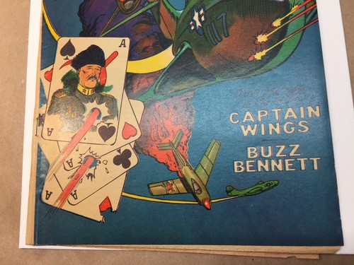 Wings #118 (1952) VG+ OW Fiction House War Comic