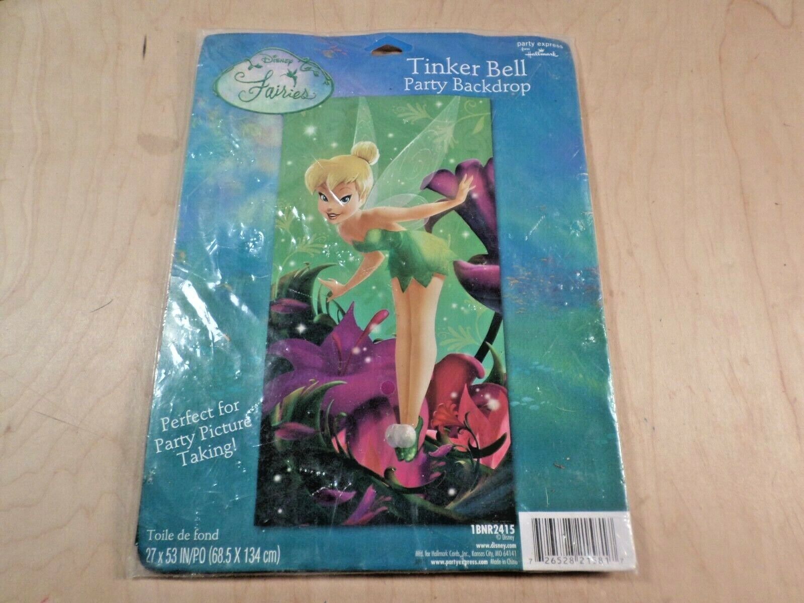 Disney Tinkerbell Toy Lot~Figurines~Coloring Set~Music Box~Plush Doll~Backdrop