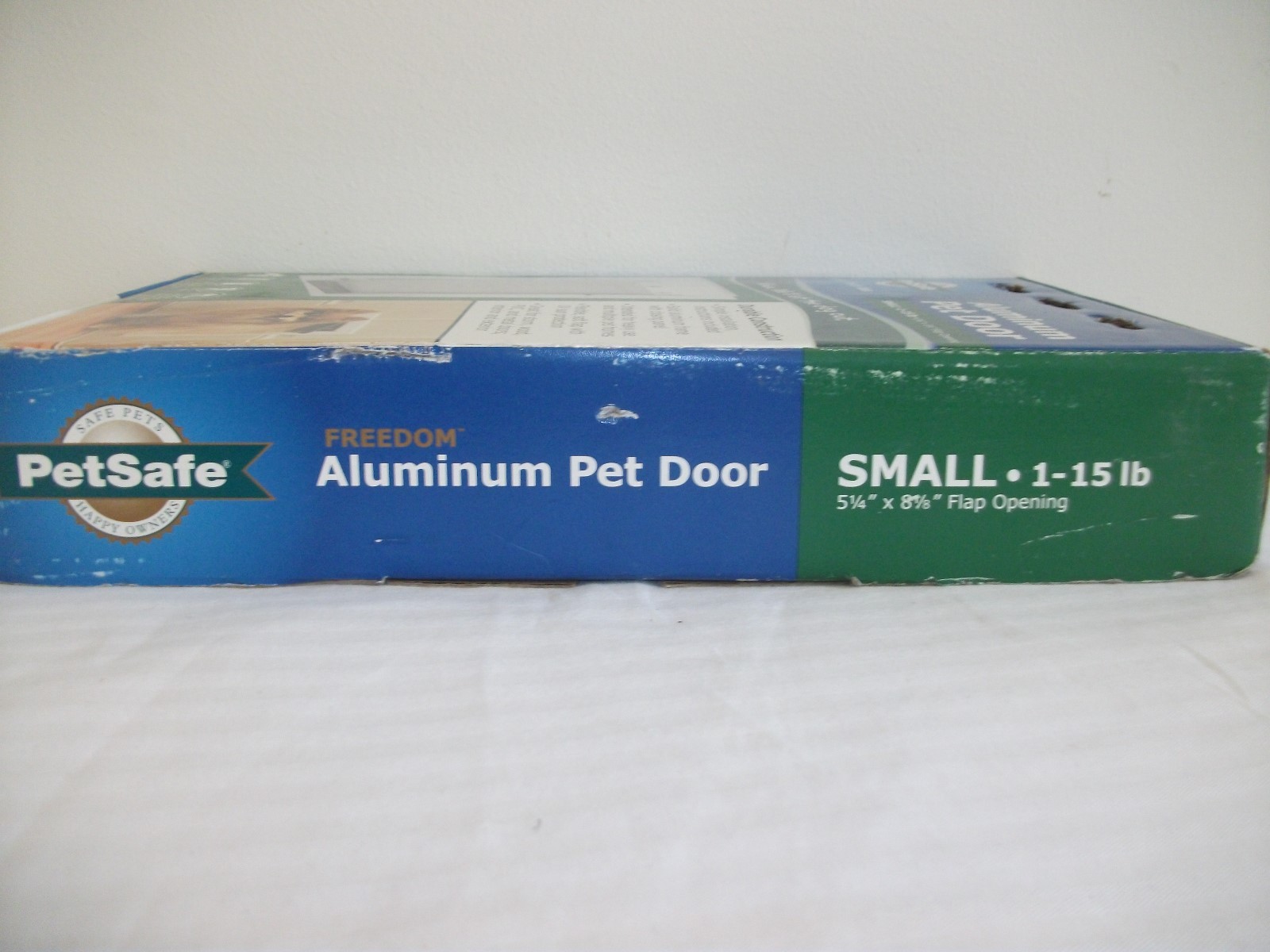 PET SAFE ALUMINUM PET DOOR SMALL 1 TO 15 LB FLAP OPENING Q2-7