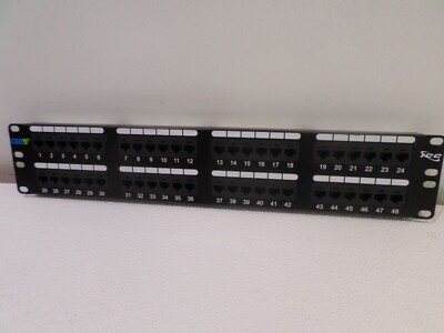 ICC 48 Port Cat5e Patch Panel ICMPP0485E