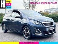 2018 Peugeot 108 1.0 Collection Hatchback 5dr Petrol Manual Euro 6 (68 ps) HATCH
