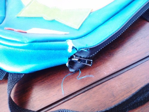 rare handmade PENGUIN kid's BACKPACK used as ballet dance bag