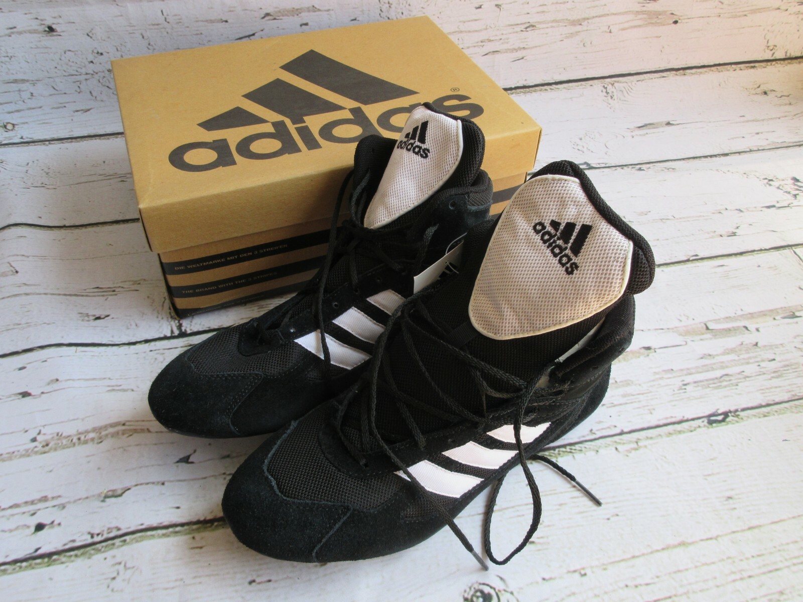 Men's Vintage NEW OLD STOCK NOS Adidas Revel Special Wrestling Shoes 49860  Sz 5 | eBay