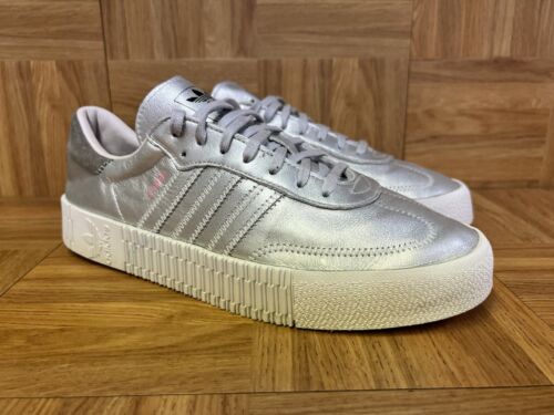 RARE🔥 Size 11 - adidas Samba Rose Lux Luster W Silver RARE🔥 Size 11 - adidas Samba Rose Lux Luster W Silver