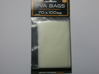 NGT PVA Bags 70x100mm 20pk Carp fishing tackle