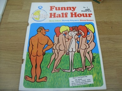 Vintage 1970/71 FUNNY HALF HOUR Comic Jokes Mags #1-50 - YOU CHOOSE THE ISSUE