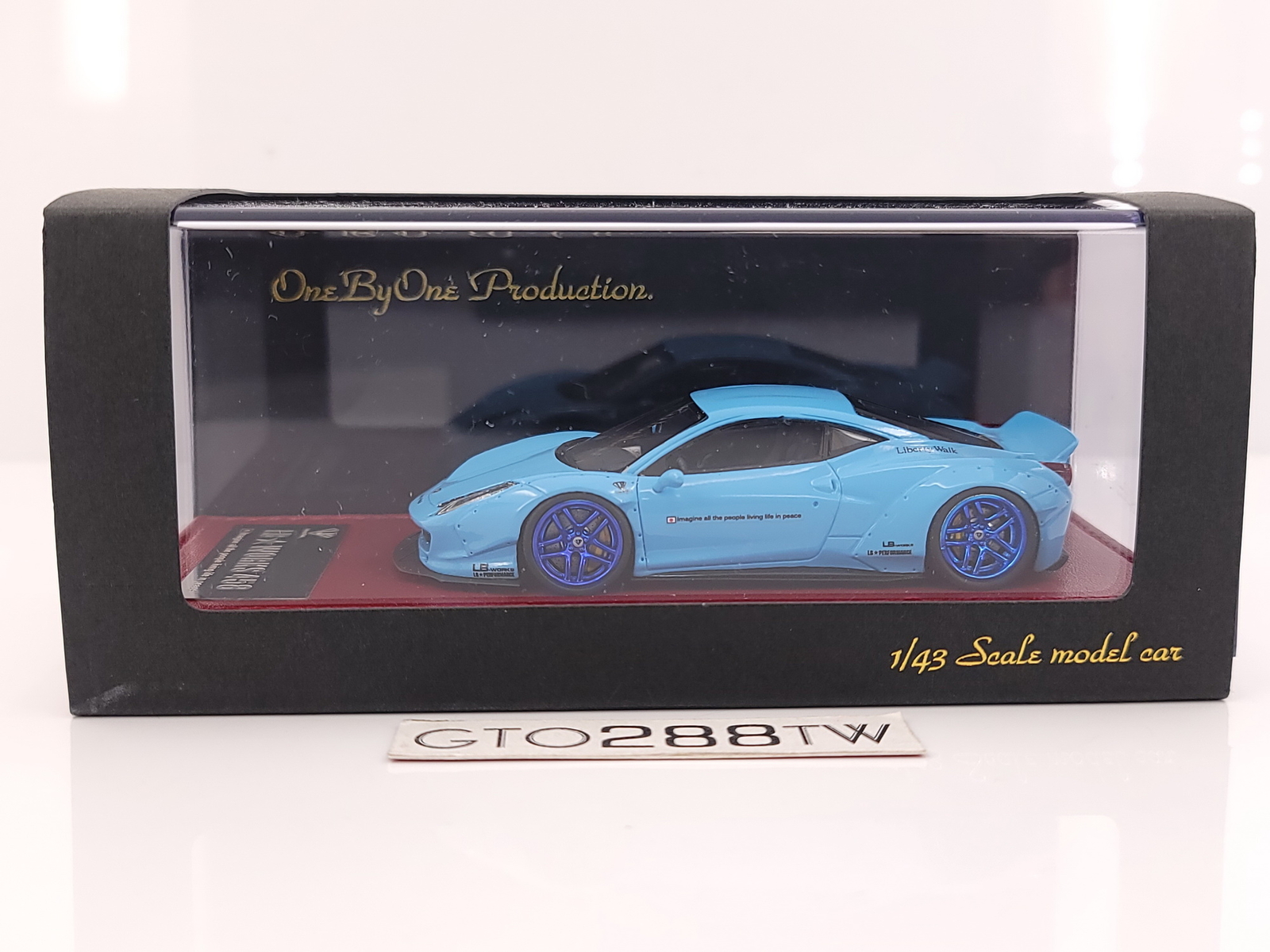LB★WORKS フェラーリ458 One By One Production Hi Story 1:43 scale 