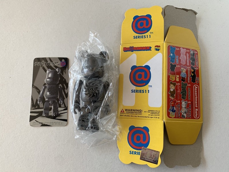 Rare 100% Medicom Bearbrick 
