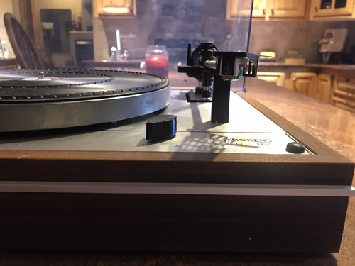 THORENS TD-165 TD165 Turntable with Shure M75 All Original & Working Condition