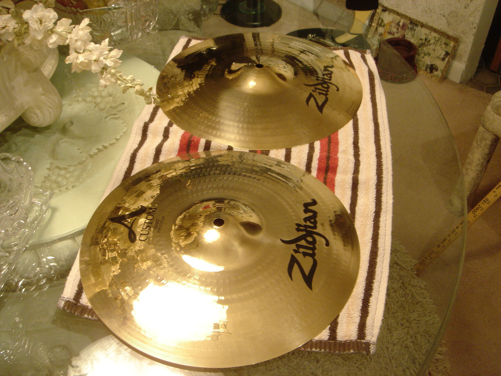 Zildjian a Custom 13 Inch Hats never played factory matched awesome sounding