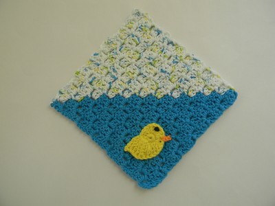 oh JOY! Easter Handmade Crochet Dishcloths Cotton 