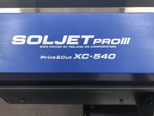 Roland XC-540 Soljet Pro III Large Format Printer Works Great.