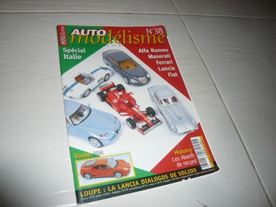 Auto Modelisme 1:43 Magazine 38 Oct99 BBR Ferrari Alfa Alezan Provence Paradcar