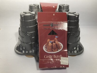 Fun and Unique Bakeware Original Nordic Ware Metal Castle Bundt tin made in USA 