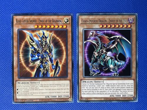 YuGiOh Black Luster Soldier - Envoy of the Beginning + Chaos YuGiOh Black Luster Soldier - Envoy of the Beginning + Chaos